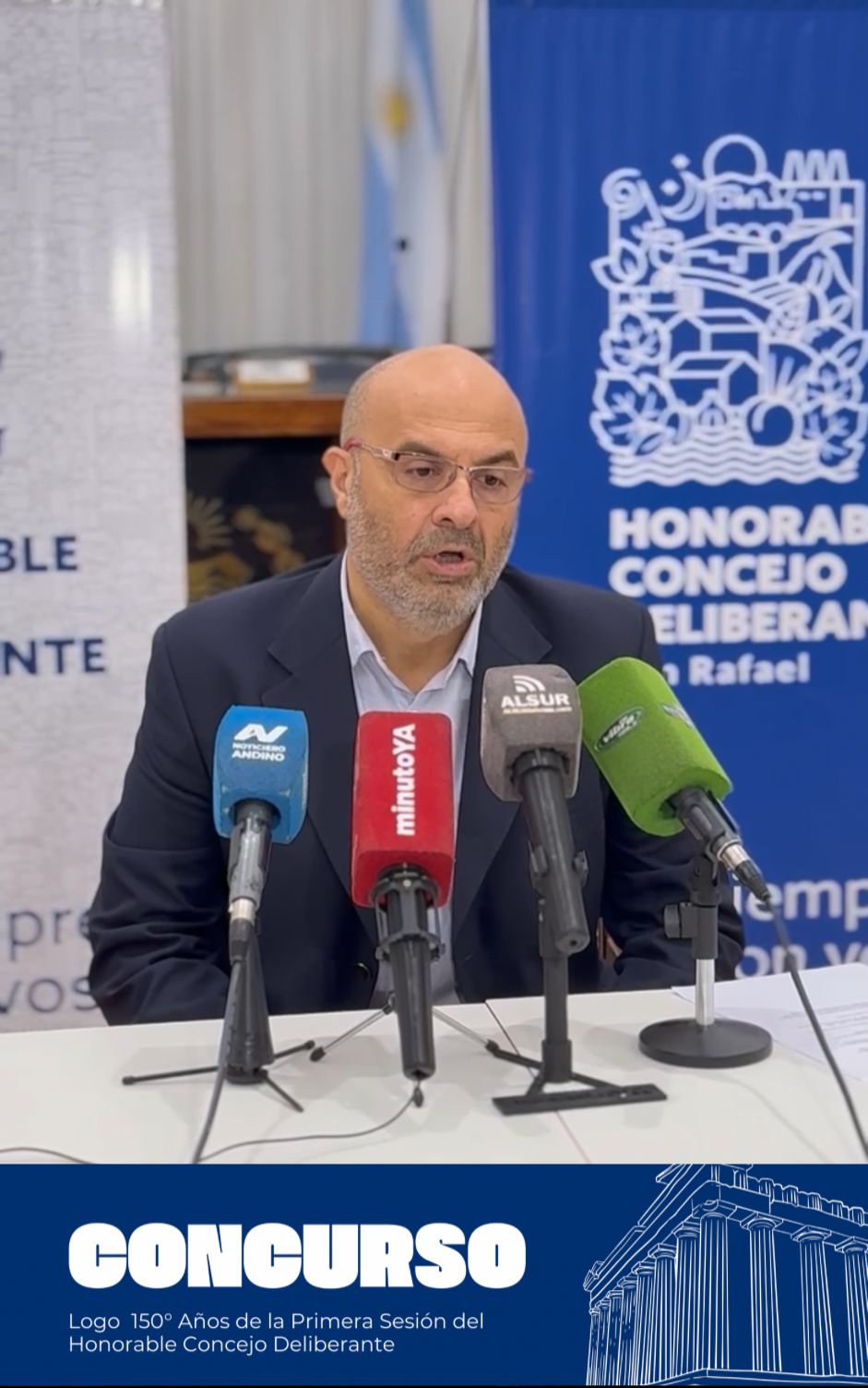 El HCD San Rafael lanza el concurso por el logo de los 150 años de su Primera Sesión