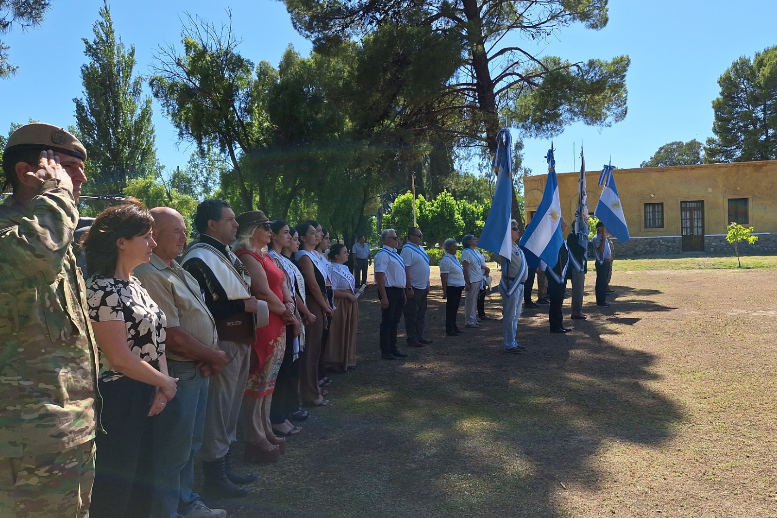 SAN RAFAEL CONMEMORÓ EL DÍA DE LA SOBERANÍA EN EL MUSEO MILITAR