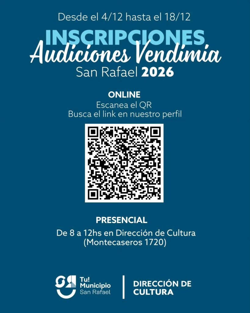 VENDIMIA SAN RAFAEL 2026: YA TE PODÉS POSTULAR PARA AUDICIONAR Y SER PARTE DEL ELENCO imagen de whatsapp 2025 12 05 a las 08.13.09 34a06b2e
