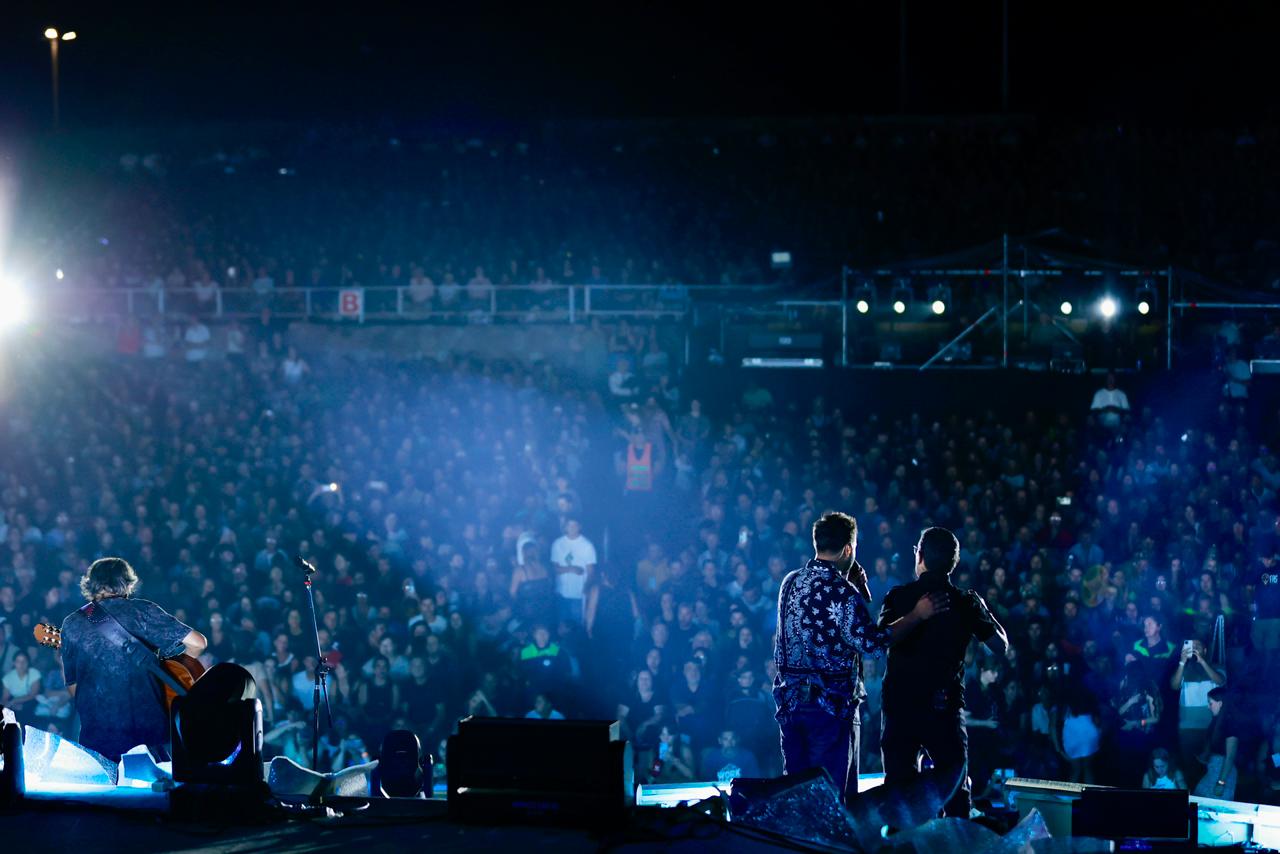 LOS NOCHEROS HICIERON VIBRAR AL CHACHO SANTA CRUZ