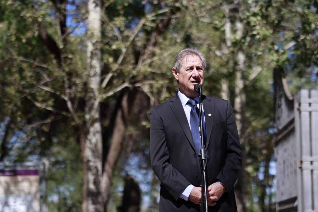 GASODUCTO: OMAR FÉLIX ANUNCIÓ QUE LA OBRA ESTÁ POR FINALIZAR Y PIDIÓ APOYO A LA PROVINCIA PARA EXTENDERLO HASTA LA VILLA 25 DE MAYO whatsapp image 2026 04 02 at 18.39.38