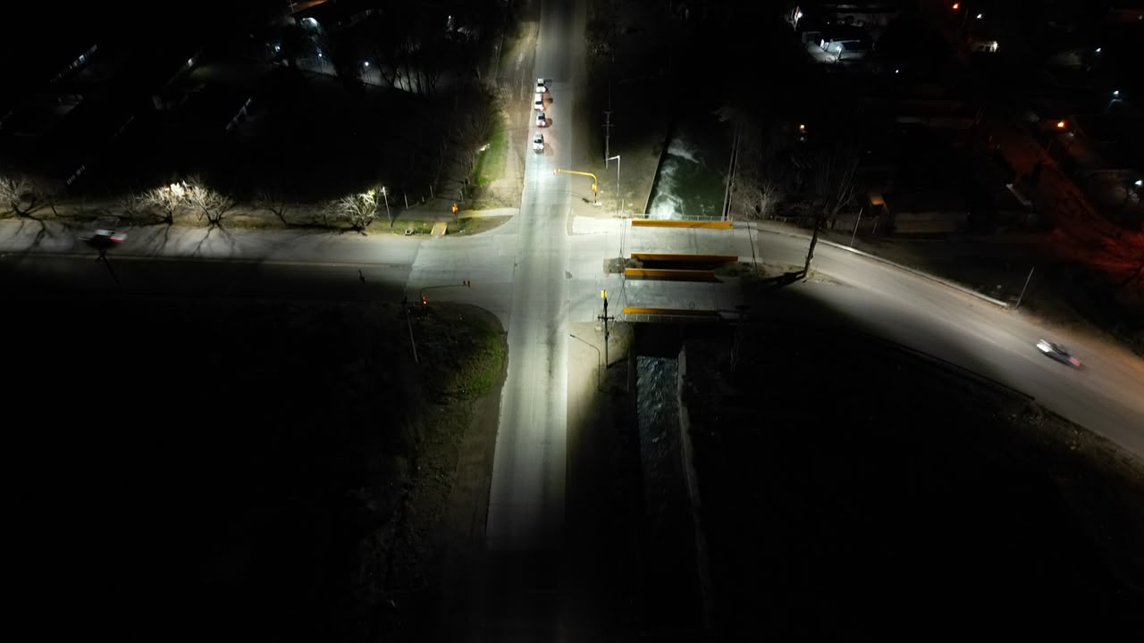 EL MUNICIPIO SUMÓ NUEVAS TORRES CON LUMINARIAS LED EN EL LIBERTADOR Y JUAN XXIII